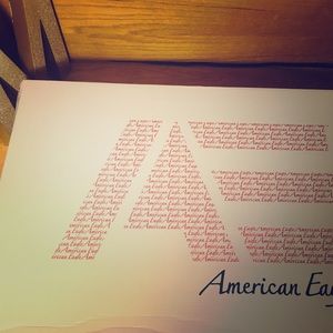 American Eagle High knee Black Leather Boots